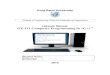 Labwork Manual: GE 211 Computer Programming in …fac.ksu.edu.sa/.../default/files/ge211-studentmanual2016_all_labs.pdfGE 211 – Computer Programming in “C++”, King Saud University
