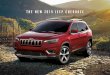 the New 2019 Jeep Cherokee · • All-New 2.0L I-4 Turbo Engine with Engine ... Traction Management System work together to adjust traction to make sure ... vehicle stability management