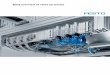 Brief overview of valve terminals - Festo USA 12 with I-Port interface Universal, ... 700/850 2) 5) 5 ... VTSA/VTSA-F Clean Design Valve terminal MPA-C Compact and weight-optimised