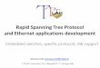 Rapid Spanning Tree Protocol and Ethernet applications development€¦ ·  · 2013-07-29Rapid Spanning Tree Protocol and Ethernet applications development Embedded switches, specific