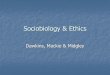 Sociobiology & Ethics - Cabrillo College - Breakthroughs …cclose/docs/Sociobiology and Ethics… ·  · 2011-06-20Sociobiology & Ethics Dawkins, Mackie & Midgley . ... earlier