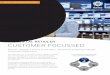 THE DIGITAL RETAILER CUSTOMER FOCUSSED - … · THE DIGITAL RETAILER CUSTOMER FOCUSSED ... valuable satisfaction feedback. The data you obtain can be used to track trends and implement