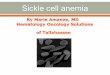 Sickle-cell anemia is caused by a point mutation at the sixth …/programs-and-services/minority... ·  · 2014-07-19Sickle-cell anemia is caused by a point mutation in the β-globin