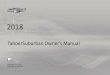 Owners Manual,Owner's Manual - Chevrolet Tahoe/Suburban Owner Manual (GMNA-Localizing-U.S./Canada/ ... concessionnaire ou à l'adresse suivante: Helm, ... Universal Remote System 