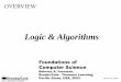 Logic & Algorithmswhyphi.staff.telkomuniversity.ac.id/files/2015/08/... ·  · 2018-02-13©Brooks/Cole, 2003 OVERVIEW Logic & Algorithms Foundations of Computer Science Behrouz A