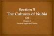 Chapter 3 Ancient Egypt and Nubiapa01001022.schoolwires.net/cms/lib6/PA01001022/Centricity/Domain... · Chapter 3 . Ancient Egypt and Nubia Objectives Examine the relationship between