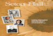 Seton Hall Magazine, Summer/Fall 2002 - TLTC Blogs · S.T.D., vice president for mission and ministry. Seton Hall’s planning ... Jin and Monsignor Robert Sheeran ’67, University
