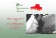 MICROSCOPY OF COMPOSITES - welshcomposites.co.uk Webinar.pdf · Optical Microscopy With composites, ... Composites often have complex failure ... “Failure Analysis and Fractography