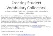 Creating Student Vocabulary Collectors! - Corbett Harrisoncorbettharrison.com/documents/VOCAB/Vocab-PPTS/Personified... · Creating Student Vocabulary Collectors! A free preview from