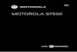 Motorola SF500 Getting Started Guide - images-na.ssl ... · The important bits, quick and easy ... training with your device, visit  . ... Motorola Motorola SF500 