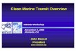 Marine overview 11-00 - MARAD – Maritime Administration€¦ · fuel with lower sulphur content and cleaner engines ... companies have shown gain of ... Marine overview 11-00