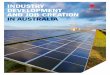 INDUSTRY DEVELOPMENT AND JOB CREATION IN …€¦ ·  · 2016-11-28INDUSTRY DEVELOPMENT AND JOB CREATION Solar Plant Component ... Historically dependant on the local automotive