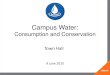 Campus Water - Caltech Sustainabilitysustainability.caltech.edu/documents/165-caltech_water_town_hall_9... · Level 2 water restrictions + additional measures are ... Lab single pass