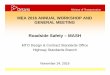 Roadside Safety – MASH - Municipal Engineers · Ministry of Transportation Ministry of Transportation MEA 2016 ANNUAL WORKSHOP AND GENERAL MEETING Roadside Safety – MASH MTO Design