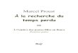 À la recherche du temps perdu III Proust (1871-1922) À la recherche du temps perdu III À l’ombre des jeunes filles en fleurs (Première partie) La Bibliothèque électronique