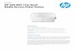HP 560 802.11ac Dual Radio Access Point Series features • Three-spatial stream 802.11ac MIMO AP • Up to 1.3 Gb/s on the 802.11ac radio and 450 Mb/s on the 2.4 GHz 802.11n radio