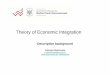 Theory of Economic Integration - Uniwersytet Warszawskicoin.wne.uw.edu.pl/sledziewska/wyklady/tei1.pdf · International economic integration • Pinder (1969) – Combination of parts