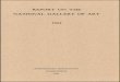REPORT ON THE NATIONAL GALLERY OF ART · REPORT ON THE NATIONAL GALLERY OF ART FOR THE YEAR ENDED JUNE 30, 1964 From the Smithsonian Report for 1964 ... Epes Sargent. Arts, Minneapolis,