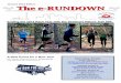January 2016 Edition The e-RUNDOWNThe e … lett to right are Krista Booth, Michael Wolfe, Michael Leech, Jason and Heather Pardue on the Trails of First Landing State Park. The RUNDOWN
