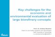 Key challenges for the economic and - Bioenergy€¦ · Key challenges for the economic and ... estimate Factor method Exponent method Other preliminary methods AACE estimate class