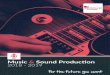 Music & Sound Production 2018 - 2019 - Edinburgh Collegedoc.edinburghcollege.ac.uk/courses/prospectus/Music and sound... · Music & Sound Production 2018 ... College gave me the confidence