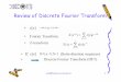 Review of Discrete Fourier Transform - National Chiao Tung ...twins.ee.nctu.edu.tw/courses/dsp_16/Class note/Chap8-ref.pdf · Fourier transform of aperiodic discrete signals ... the