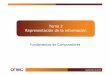 Tema 2 Representación de la información - Presentación - Universidad de …ditec.um.es/~jpujante/documentos/Tema2-slides.pdf ·  · 2011-09-14– Simplificación de la circuiteríade