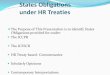 States Obligations under HR Treatiescss.escwa.org.lb/ECRI/1680/1-1.pdf · States Obligations under HR Treaties ... Types of States Obligations imposed by HR Treaties ... various obligations