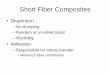 Short Fiber Composites - Washington State Universitypas.ce.wsu.edu/CE537-1/Lectures/Compatibilizers.pdf · Short Fiber Composites ... – Miscibility • Adhesion – Responsible