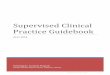 Supervised Clinical Practice Guidebook - Eastern … students will enroll in six supervised clinical education field placements during the clinical year of the PathA Program. Each