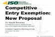 Competitive Entry Exemption: New Proposal - NYISO … ·  · 2013-12-13Competitive Entry Exemption: New Proposal Dr. Nicole Bouchez ... Extensive ICAP WG discussions on a Competitive