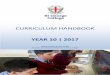 CURRICULUM HANDBOOK - St George College · Curriculum Handbook | Year 10 ... Digital Music Composition and Soccer Academy. Students will commence the South Australian Certificate