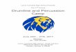 Drumline and Percussion Camp - Lyons Township High … · Drumline and Percussion Camp June 24th – 27th, 2017 ... I am very excited to be back here teaching the drumline ... Audition