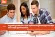 2/7/2014 Supporting institutions with implementing … Chatterton, Sarah Knight, Mark Kerrigan, Simon Walker Supporting institutions with implementing student partnerships and change