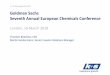 Goldman Sachs Seventh Annual European Chemicals … · Seventh Annual European Chemicals Conference. ... Revenue shares and CAGR 2016-2019-2030. 2%. Inorganic. 5%. ... the most modern