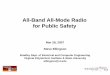 All-Band All-Mode Radio for Public Safety · All-Band All-Mode Radio for Public Safety Mar 28, ... P25 824-849 Cellular ... – Preliminary RF, digital, and software designs