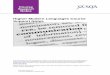 Higher Modern Languages Course Support Notes - SQA · French German ... for Higher Modern Languages Course 4 The Higher Modern Languages Course forms a hierarchy with ... Notes for