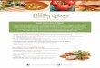 WHAT IS HEALTHY OPTIONS? The Independent … General Flyer.pdfWHAT IS HEALTHY OPTIONS? The Independent Health Foundation works with area restaurants to offer heart-healthy food 
