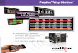RL-468B ProducTVity Station Brochure FINAL Sales and Support, ... For indoor use only. Installation ... KPIs are top level metrics that illustrate the utilization of