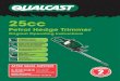 25cc - einhell-uk.co.uk · 25cc Petrol Hedge Trimmer Original Operating Instructions AFTER SALES SUPPORT UK / IRELAND HELPLINE NO 0151 6491500 REP. ... maintenance or adjustment work