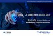 Opus Group An Oracle PBCS Success Story - HUGmnhugmn.org/Downloads/techday2016/Edgewater Ranzal - 2016 HUGmn...Opus Group –An Oracle PBCS Success Story ... • Business Intelligence