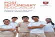 POST- SECONDARY EDUCATION - sst.edu.sg€¦ · POST-SECONDARY EDUCATION ENGINEERED FOR EXCELLENCE Discover the world of engineering, where you can unravel the …