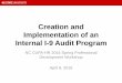 Creation and Implementation of an Internal I-9 Audit …chapters.cupahr.org/nc/files/2016/04/NCCUPA-HR-I-9-Compliance...Creation and Implementation of an Internal I-9 Audit Program