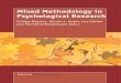 MIXED METHODOLOGY IN PSYCHOLOGICAL RESEARCH · PDF fileis an attempt to give some reasons and some examples for overcoming mono-method ... Mixed Methodology in Psychological Research