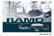 RAMO - rafi.de · 2 3 RAFI RAMO RAMO Die neue Tasterfamilie RAMO gibt es in zwei unter-schiedlichen Einbaugrößen (22,3mm und 30,3mm). Die Monotaster sind in Sachen Design 