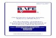 For the Design, Installation, Commissioning & Maintenance of Emergency … V1 June 2013.pdf · BAFE Scheme: SP203-4 Version 1 : June 2013 Fire Protection Industry Scheme, Reference