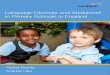 Language Diversity and Attainement in Schools in England Final · Language Diversity and Attainment in ... below the national average. • An examination of level of fluency in English