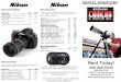 Nikon 85mm f/1.8G AF S 20 80 Nikon 200 500mm f/5.6E 40 …bozemancamera.com/.../uploads/2015/09/2014-Rental-H… ·  · 2015-09-23Bower 14mm f/2.8 Manual Focus Only 20 ... Military