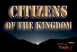 Citizens of the Kingdom - Rooted in Torah€¢ The Book of Acts in its First Century Setting, ... • The common language of Jews in the Roman empire was ... and added a great part