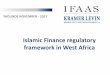 Islamic Finance regulatory framework in West Africaidbgbf.org/assets/2017/12/11/pdf/d6b487e2-0853-43ac-a62b-9dcc274b...MAIN INSTRUMENTS USED FOR SUKUK ISSUANCE –SECURITIZATION VEHICLE